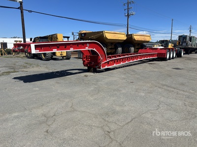 1994 Cozad Tri/A Beam Removable Gooseneck Low Loader