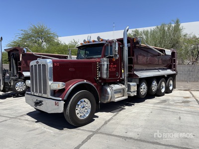 2015 Peterbilt 389 6x4 Simple 14 ダンプトラック（4軸）