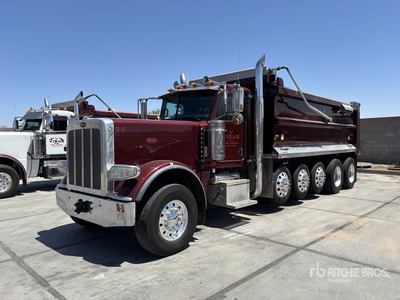 2018 Peterbilt 389 6x4 Simple 16 Camion-benne à cinq essieux
