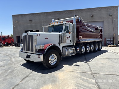 2023 Peterbilt 389 6x4 Simple 16 Camion-benne à cinq essieux
