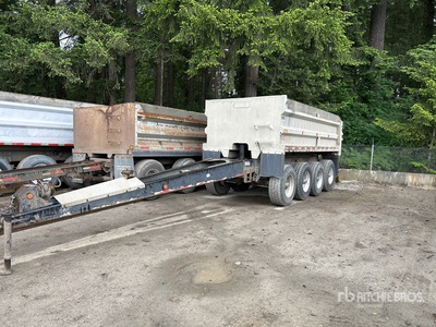 2000 Beall Quad/A Pup Dump Trailer