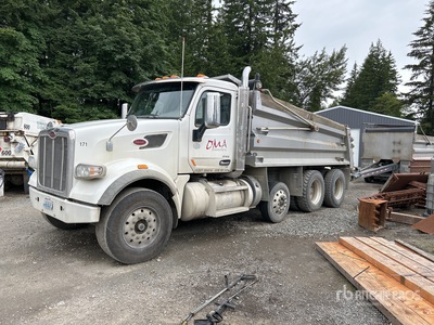 2018 Peterbilt 567 Tri/A Dump Truck