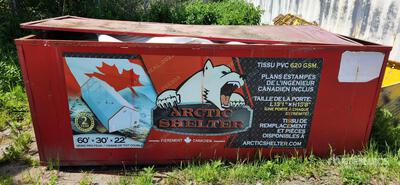 Arctic Shelter 30 ft x 60 ft x 22 ft Double Truss Storage Building