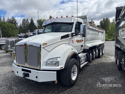 2024 Kenworth T880 شاحنة قلابة -خمس محاور