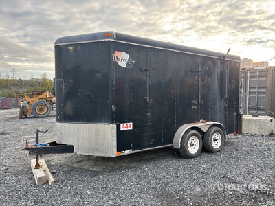 2008 Interstate manufacturing WD714 14 ft T/A Enclosed Trailer