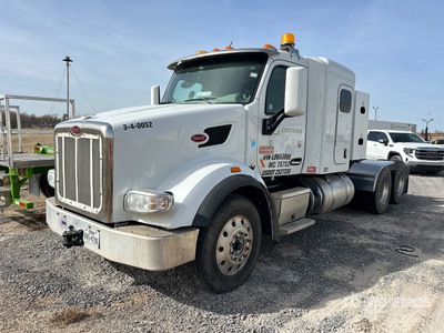 2020 Peterbilt 567 Hybrid 6x4 Diesel/CNG Cabeza Tractora Cabina Dormitorio (Inoperable)