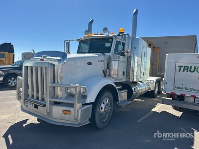2018 Peterbilt 367 6x4 Cabeza Tractora Cabina Dormitorio (Inoperable)