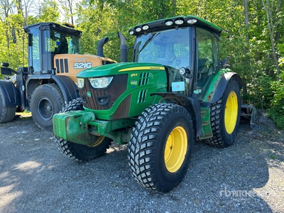 2012 John Deere 6115R 4WD tractor utilitario