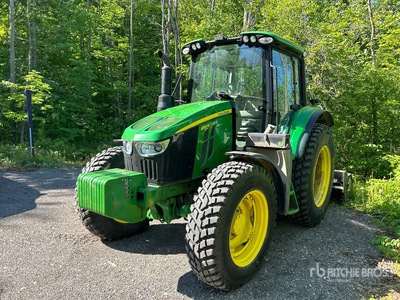 2021 John Deere 6110M 4WD tractor utilitario
