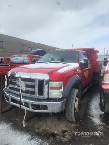 2008 Ford F-550 4x4 Crew Cab Kipper-Lkw (Inoperable)