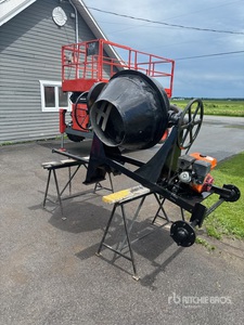 Gasoline Operated Portable Concrete Mixer