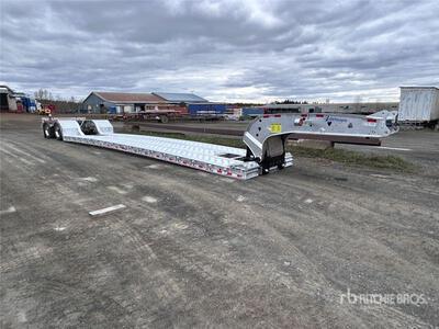 2025 Deloupe R250155XEA 40 ton T/A Galvenized Lowboy Trailer
