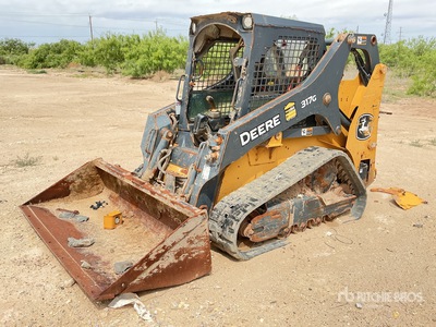 2021 John Deere 317G Two-Speed High Flow Compact Track Loader