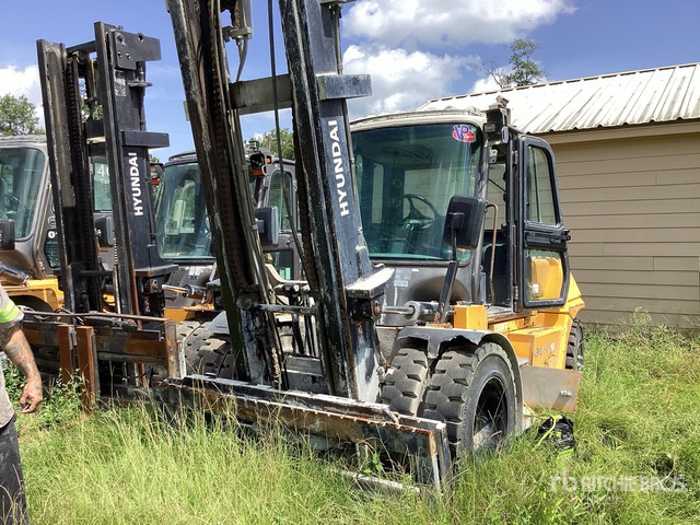 2018 Hyundai 80D-9 17500 lb Pneumatic Tire Forklift