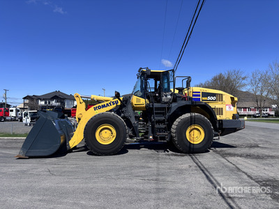 2018 Komatsu WA500 Wheel Loader