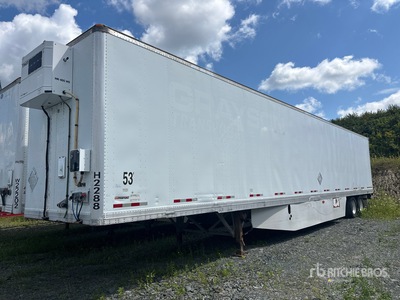 2011 Manac 53 ft T/A Heated Semi-remorque fourgon