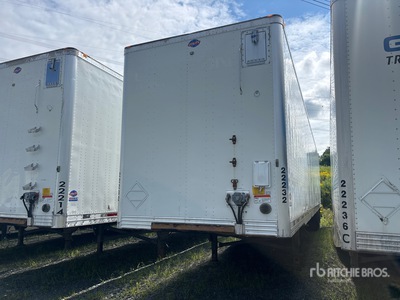 2016 Utility 53 ft T/A Van Trailer