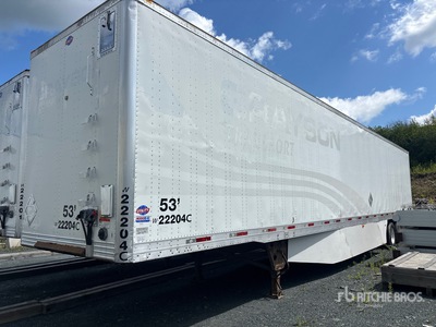 2015 Utility 53 ft T/A Van Trailer