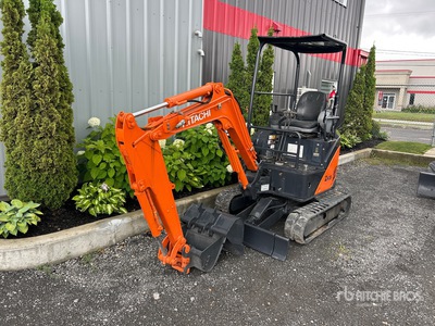 2012 Hitachi ZX17U-2 حفارة صغيرة