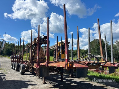 2003 Trail King T484A 48 ft Quad/A Log Trailer