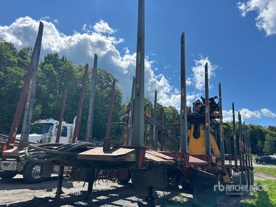 2014 Manac 23451 51 ft Quad/A Self-loading Log Trailer