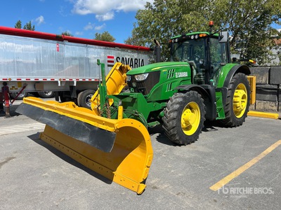 2017 John Deere 6155M 4WD Tractor Agrícola