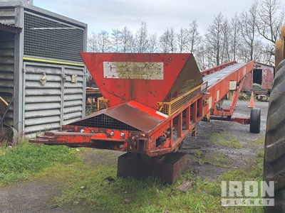 Finlay Hydrascreens 600 mm x 16000 mm Portable Stacking Transportador