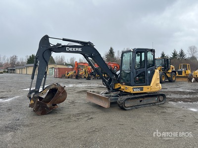 2016 John Deere 60G Pelle Hydraulique sur Chenilles