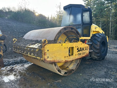 2011 Sakai SV510 Padfoot Drum Compactor
