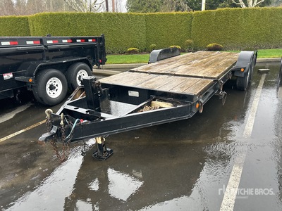 2006 Trail King TKT12U-202 20 ft T/A ロールバックトレーラー