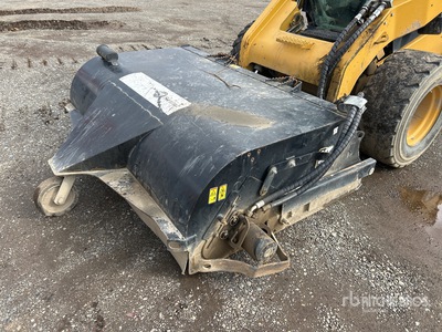 2014 Cat BP118C 74 in Skid Steer Sweeper - Fits Cat 272D XHP
