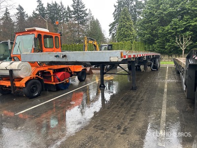 1993 Fruehauf PBATS2W 48 ft Tri/A Flatbed Trailer