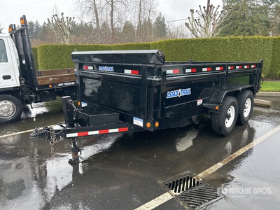Load Trail 14 ft T/A 軽量ダンプトレーラー