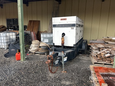 2008 MQ Power DCA125SSIU 100 kW Mobile Groupe électrogène