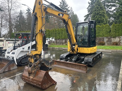2017 Cat 305.5E2CR Mini pelle hydraulique