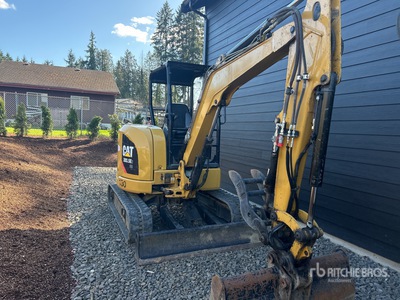 2016 Cat 303.5E2CR Mini pelle hydraulique