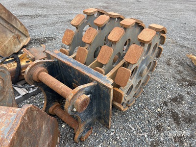 36 in Excavator Compaction Wheel