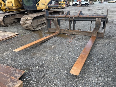Cat 96 in Q/C Widły do ładowarek kołowych - Fits 950K/962K/963D/966K/972K