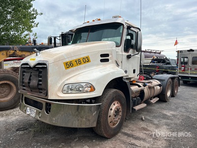 2018 Mack CXU613 6x4 T/A Day Cab Truck Tractor (Inoperable)