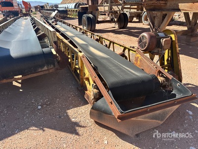 30 in x 50 ft Cedar Pit Smash Pulley Tapis de convoyeur