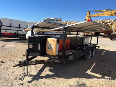 2012 DC Solar MSG SCT 20 15.3 kW Mobile Groupe électrogène