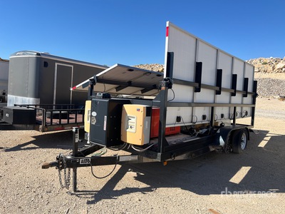 2012 DC Solar MSG SCT 20 15.3 kW Mobile Groupe électrogène