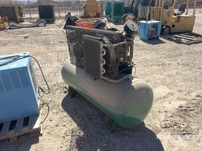 1WD74 Skid-Mounted Electric 120 gal Air Compressor