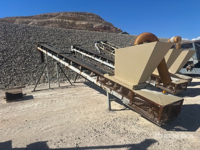 24 in x 33 ft Radial Stacking Convoyeur