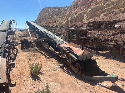 24 in x 39 ft Portable Radial Stacking Convoyeur