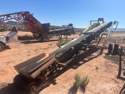 24 in x 39 ft Portable Radial Stacking Convoyeur