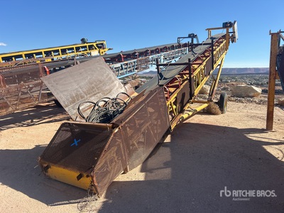 24 in x 43 ft Portable Stacking Convoyeur