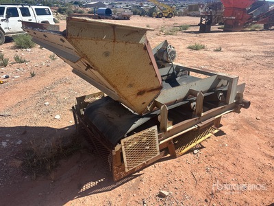 30 in x 8 ft Stationary Radial Stacking Convoyeur
