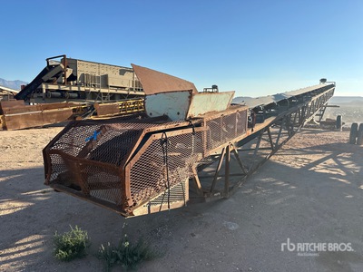30 in x 130 ft Portable Radial Stacking Convoyeur