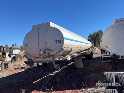 1985 Fruehauf 9300 gal Tankwagen Aanhangwagen